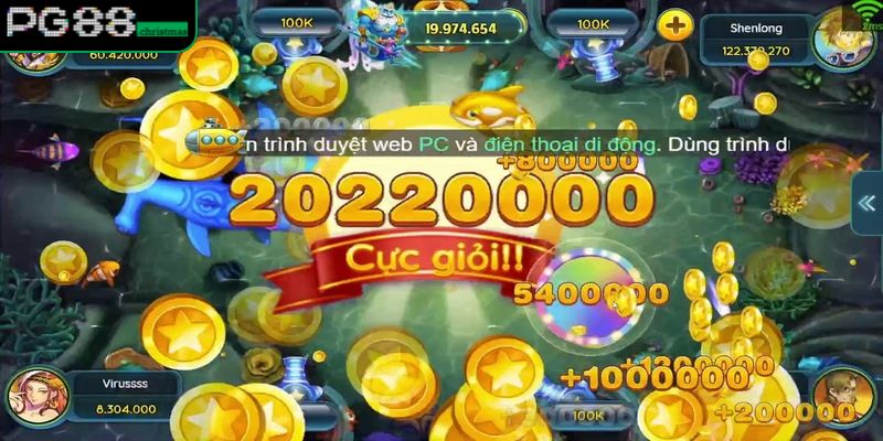 Siêu phẩm game bắn cá sở hữu nhiều ưu điểm nổi bật vô cùng